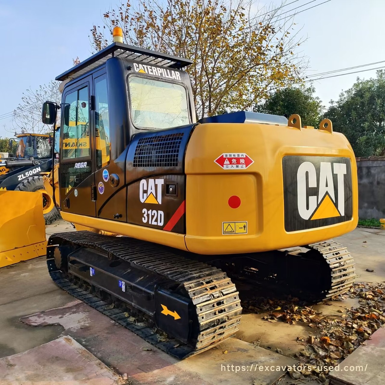 Excavadora Caterpillar 312D