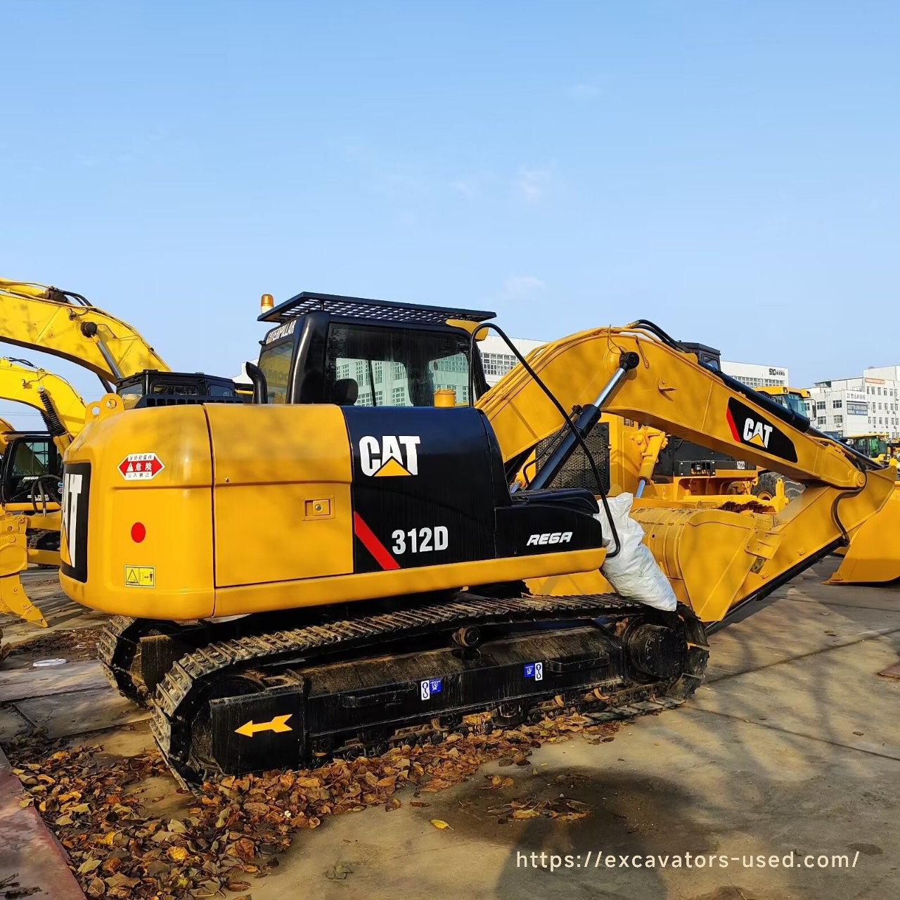 Excavadora Caterpillar 312D