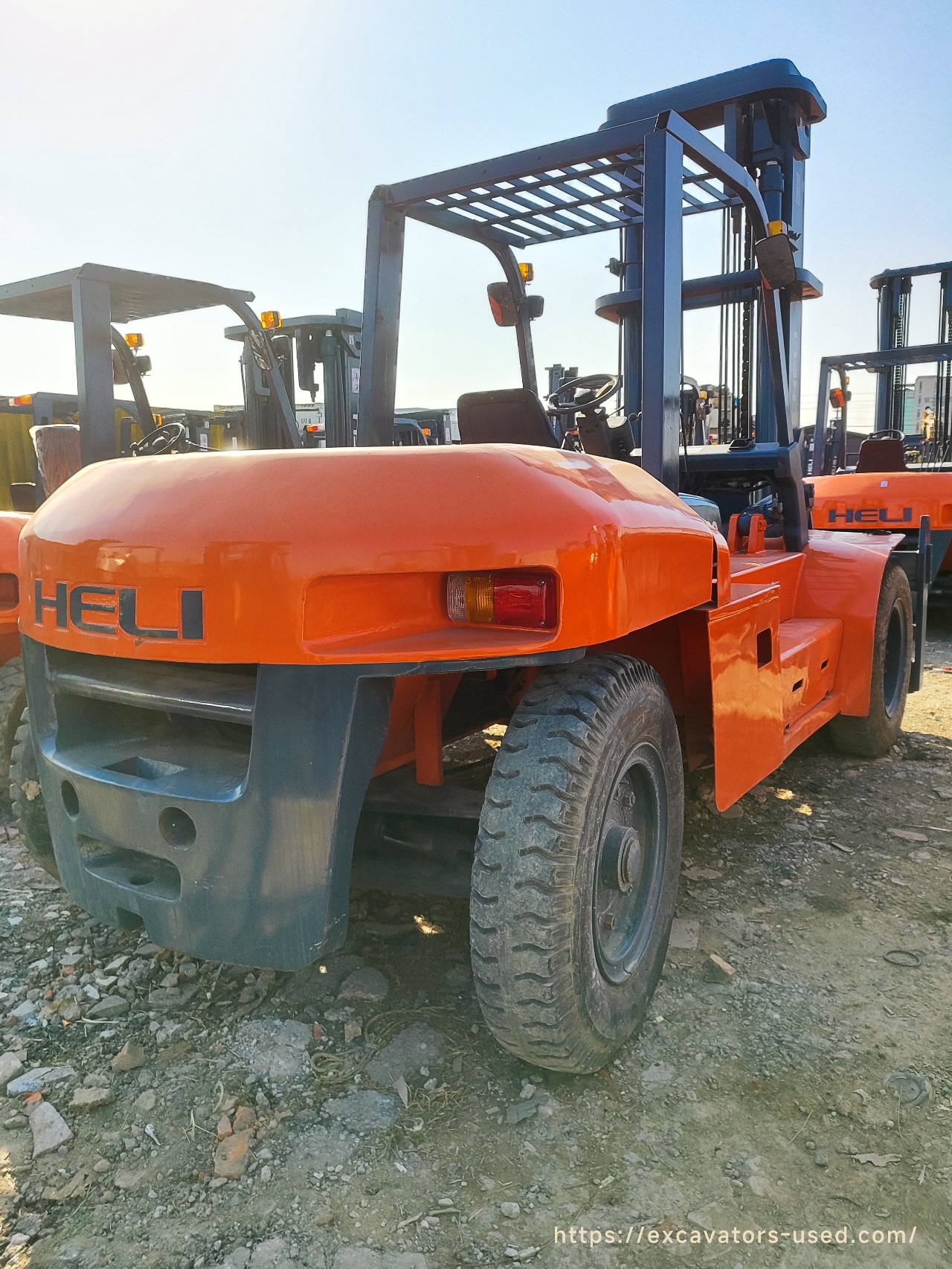 Second-hand Heli 12 ton forklift