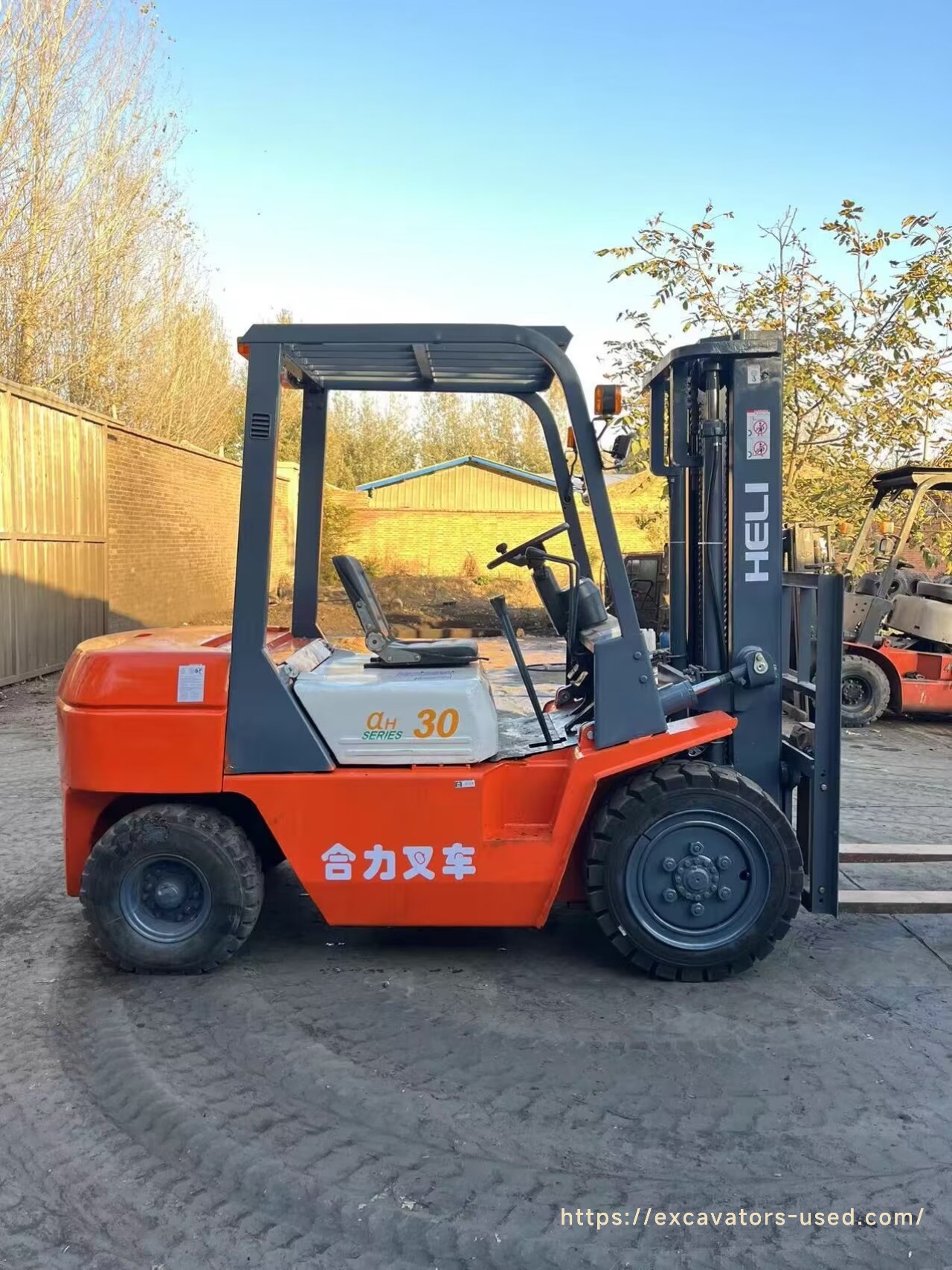 Second-hand Heli 3 ton forklift