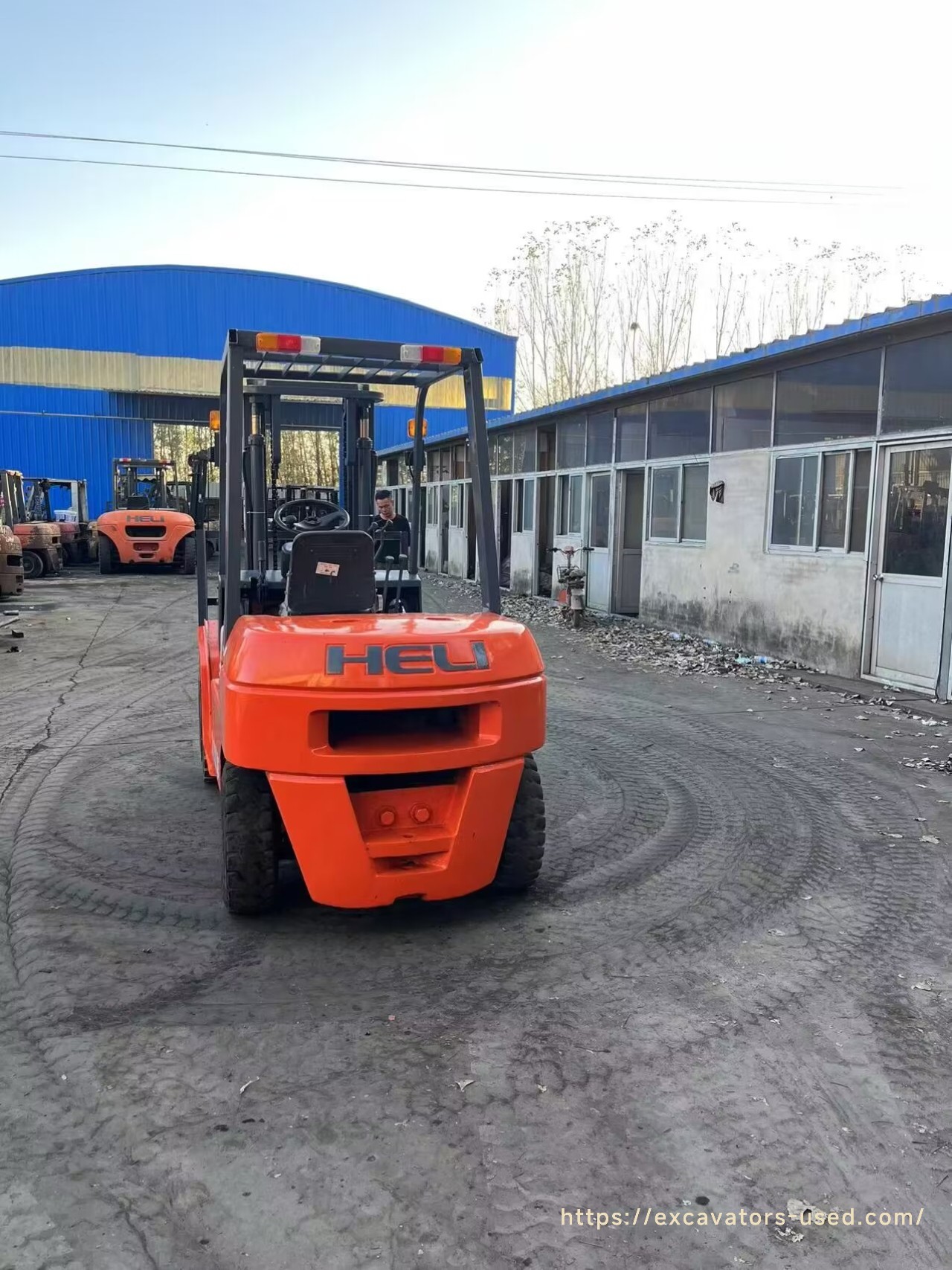 Second-hand Heli 3 ton forklift