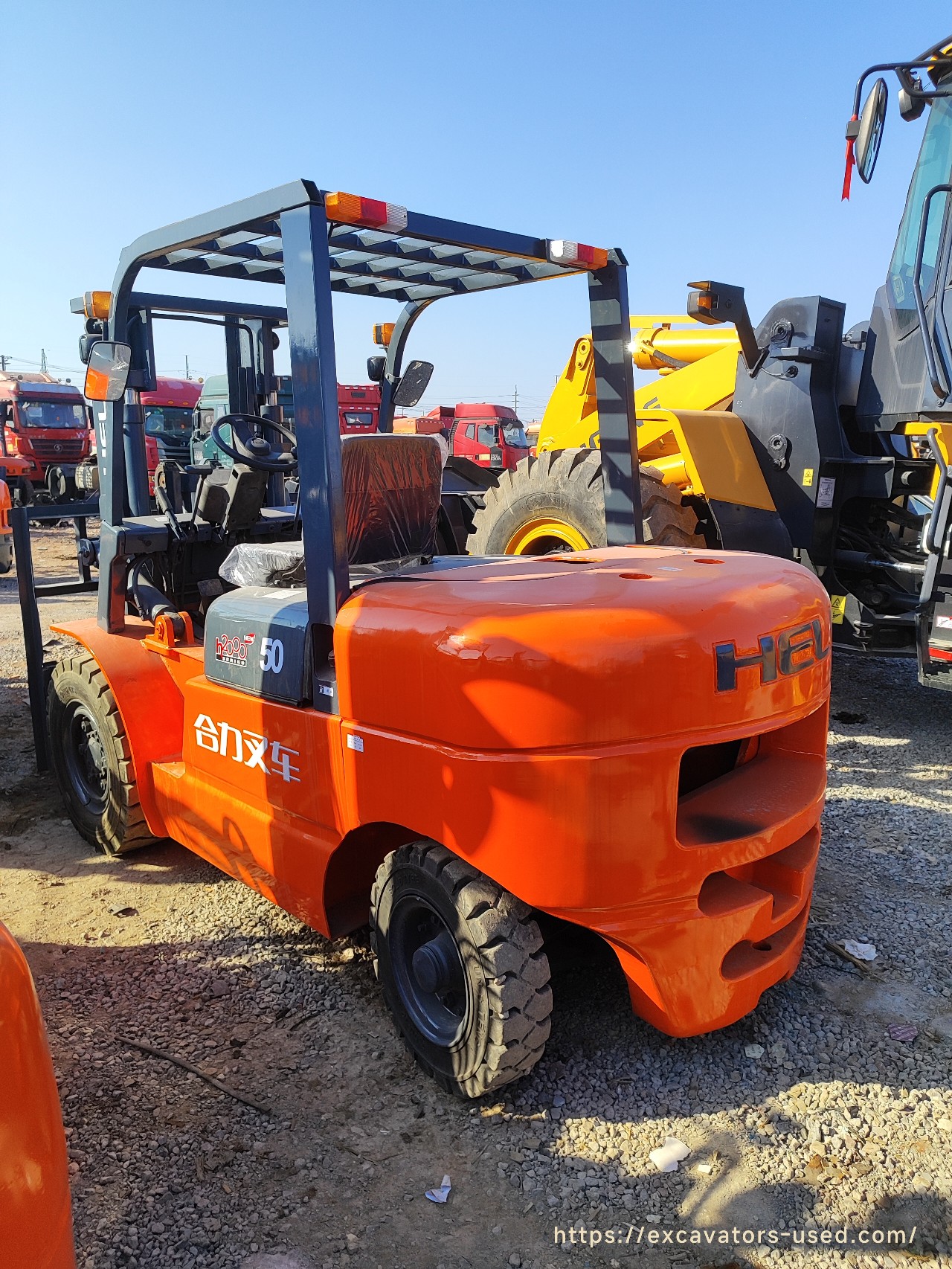 Second-hand Heli 5 ton forklift