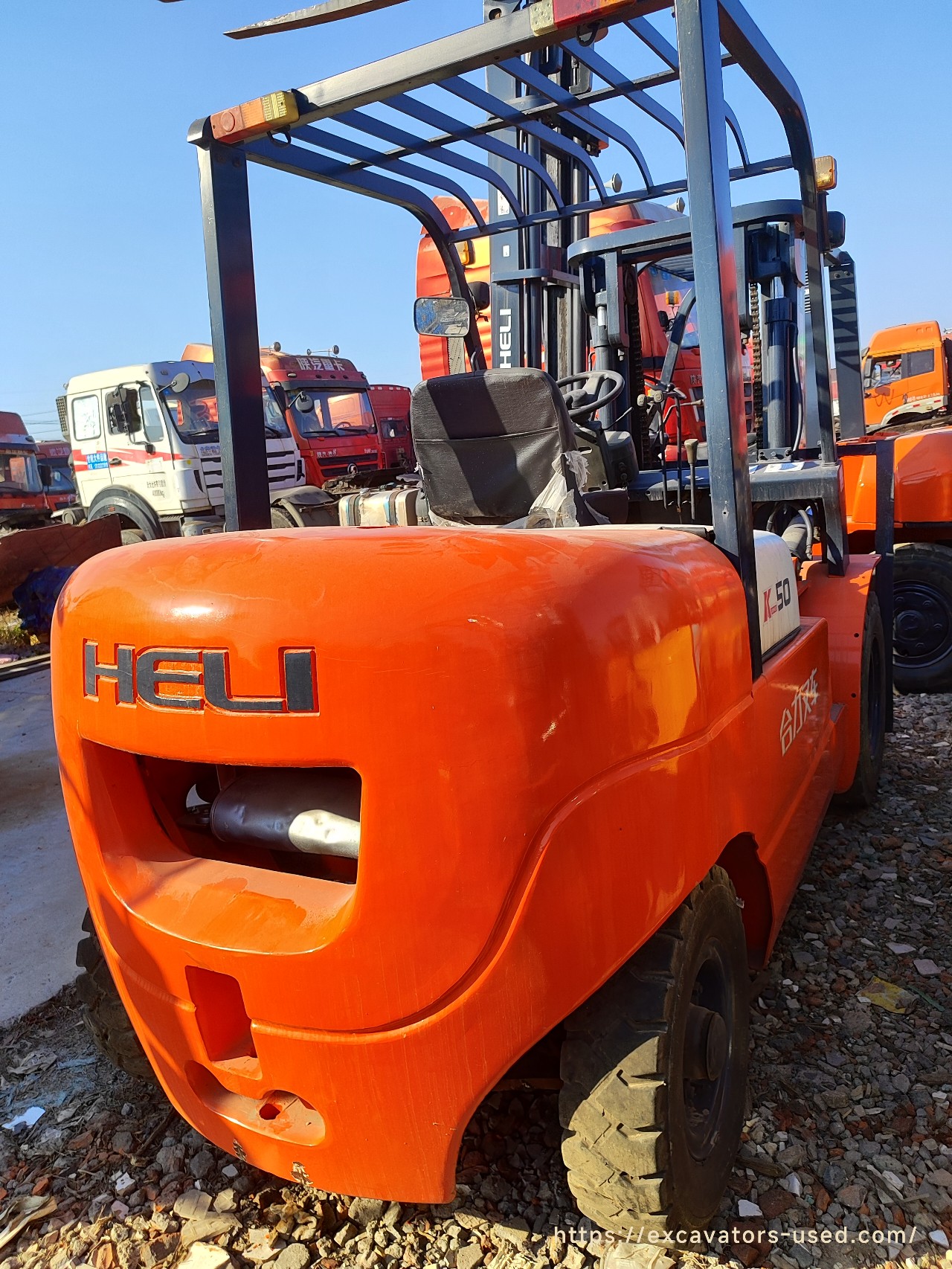 Second-hand Heli K50 forklift