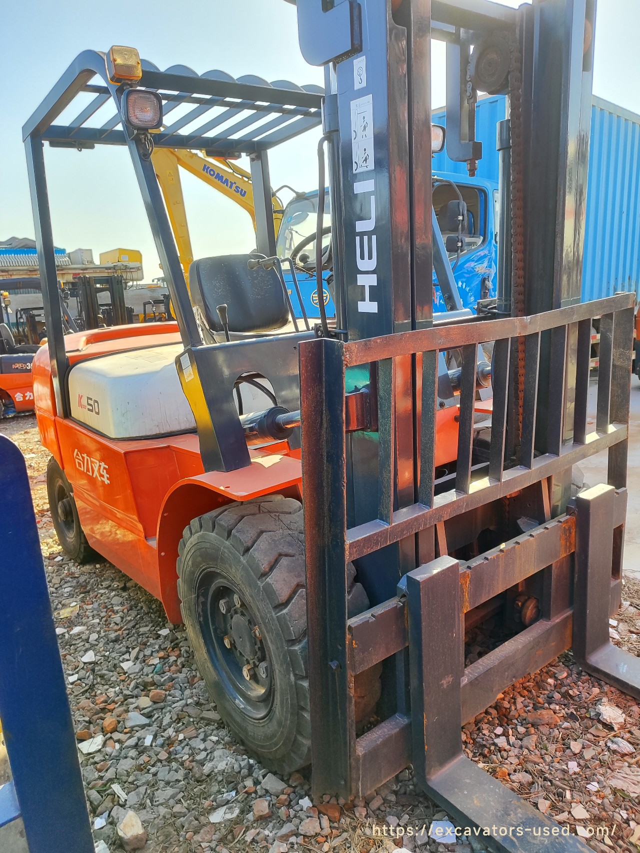 Second-hand Heli K50 forklift