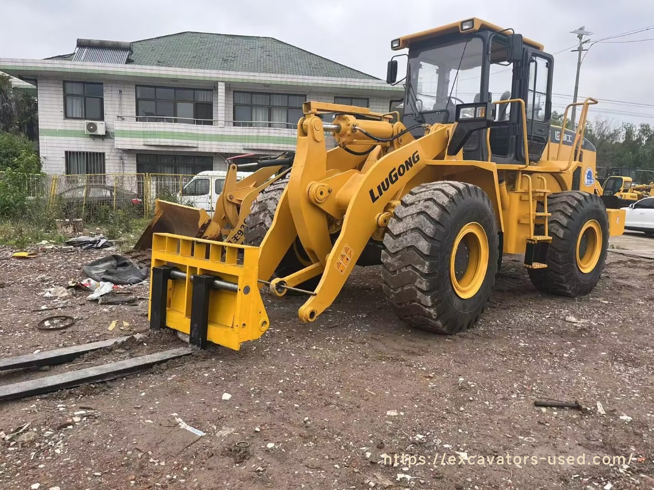 Second-hand Liugong 856 forklift