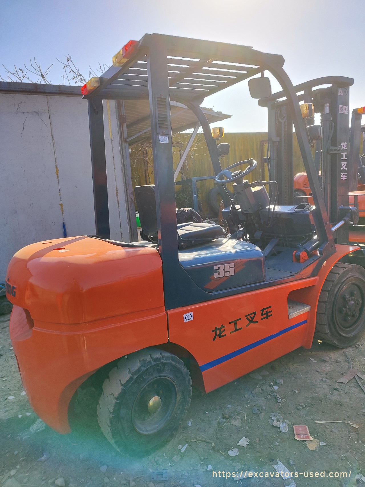 Second-hand Longgong 3.5 ton forklift