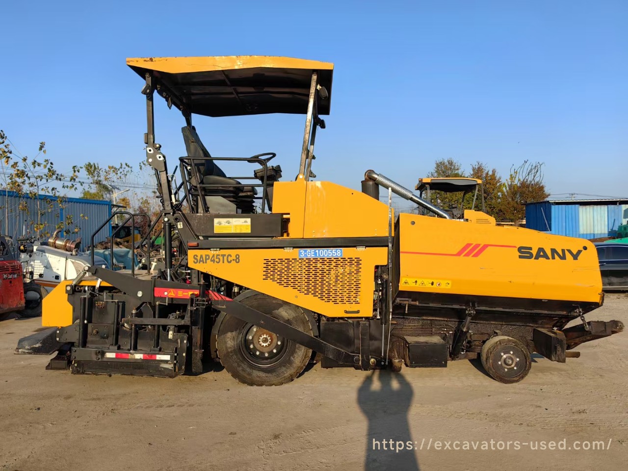 Second-hand Sany SAP45TC-8 paver