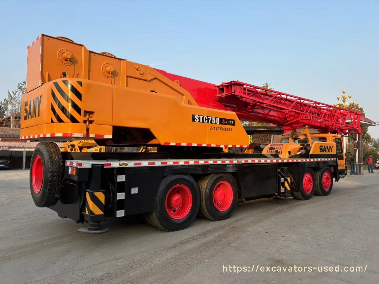 Second-hand Sany SCT750 crane