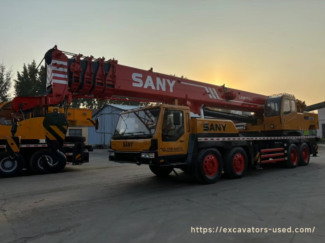 Second-hand Sany SCT750 crane