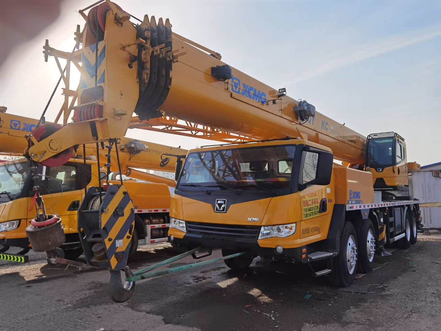 Second-hand XCMG QY50 crane