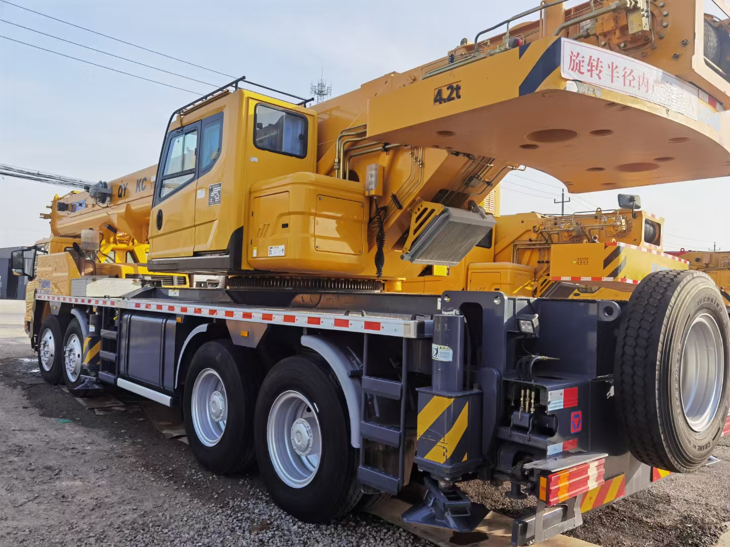 Second-hand XCMG QY50 crane