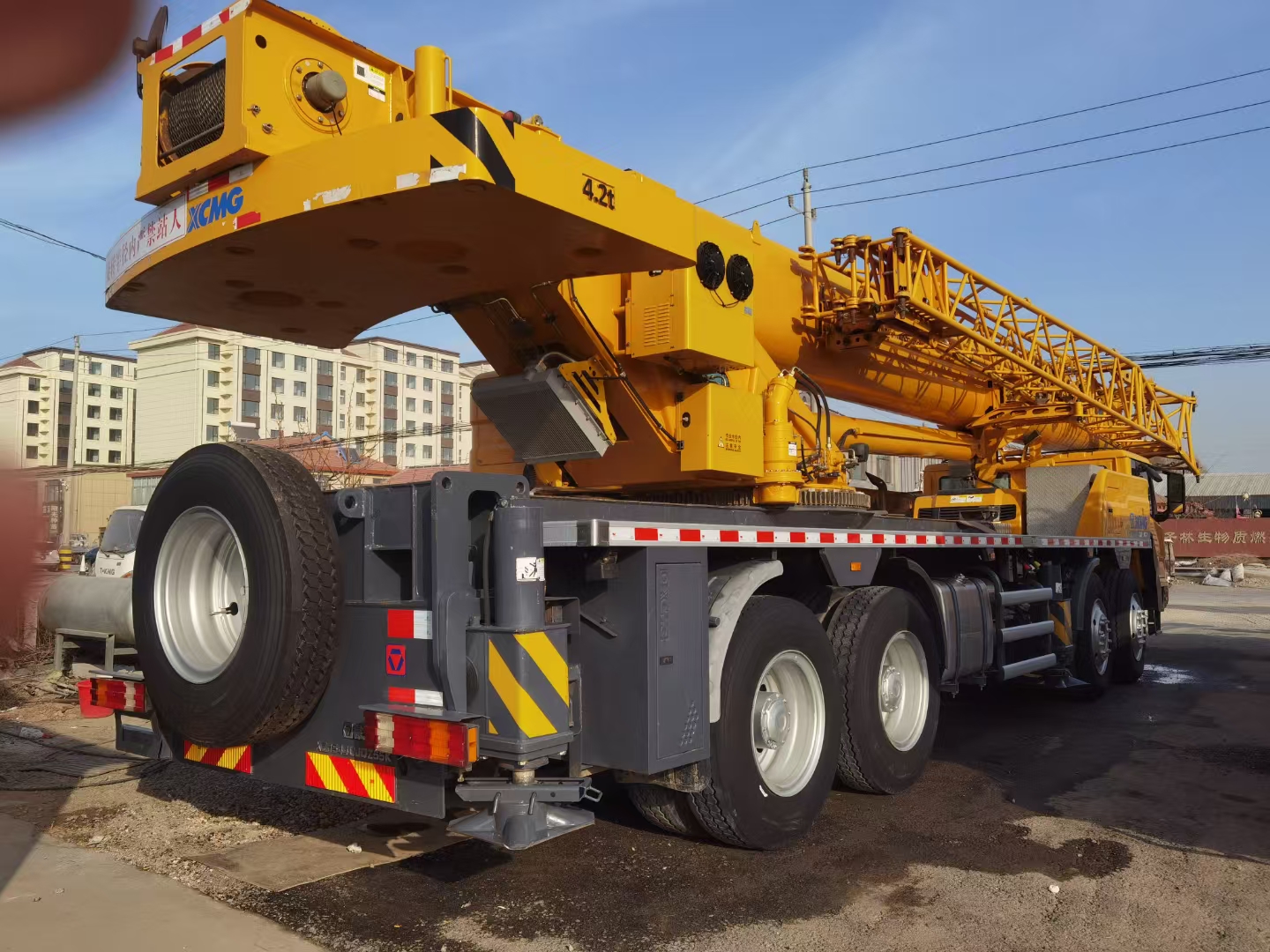 Second-hand XCMG QY50 crane