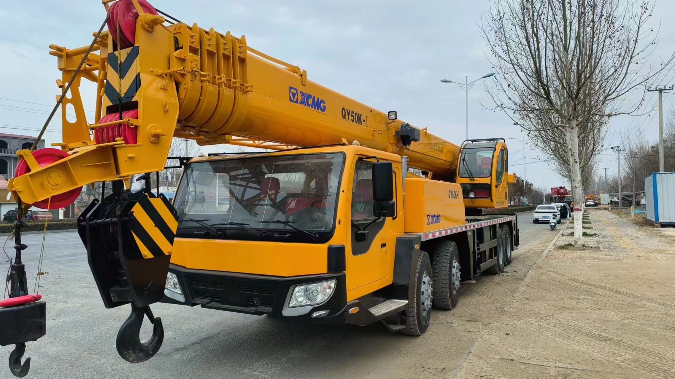 Second-hand XCMG QY50K crane