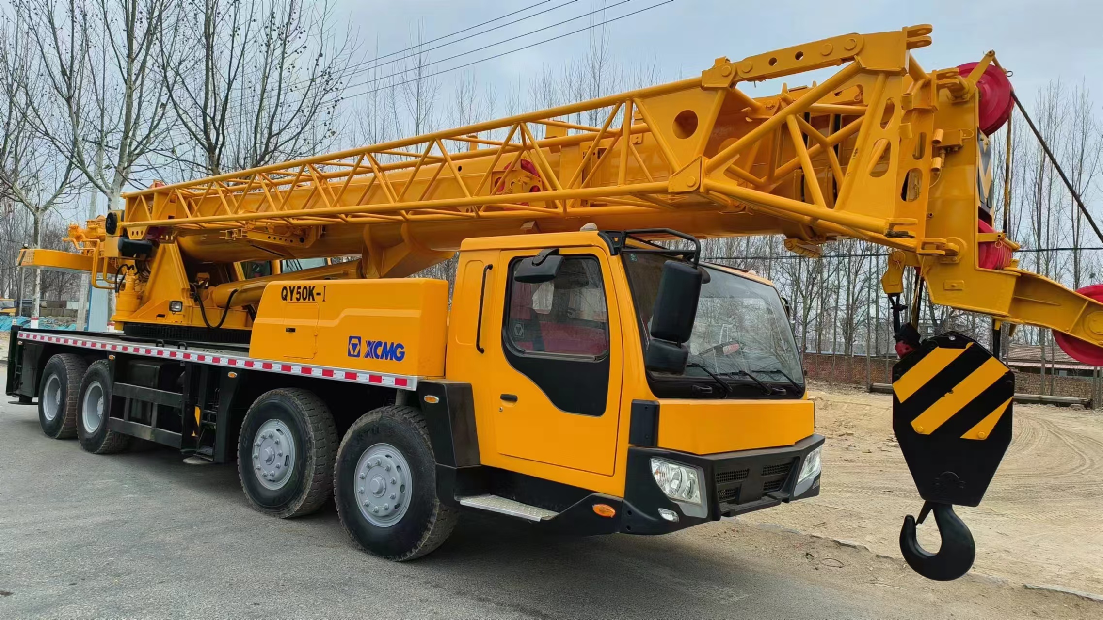 Second-hand XCMG QY50K crane