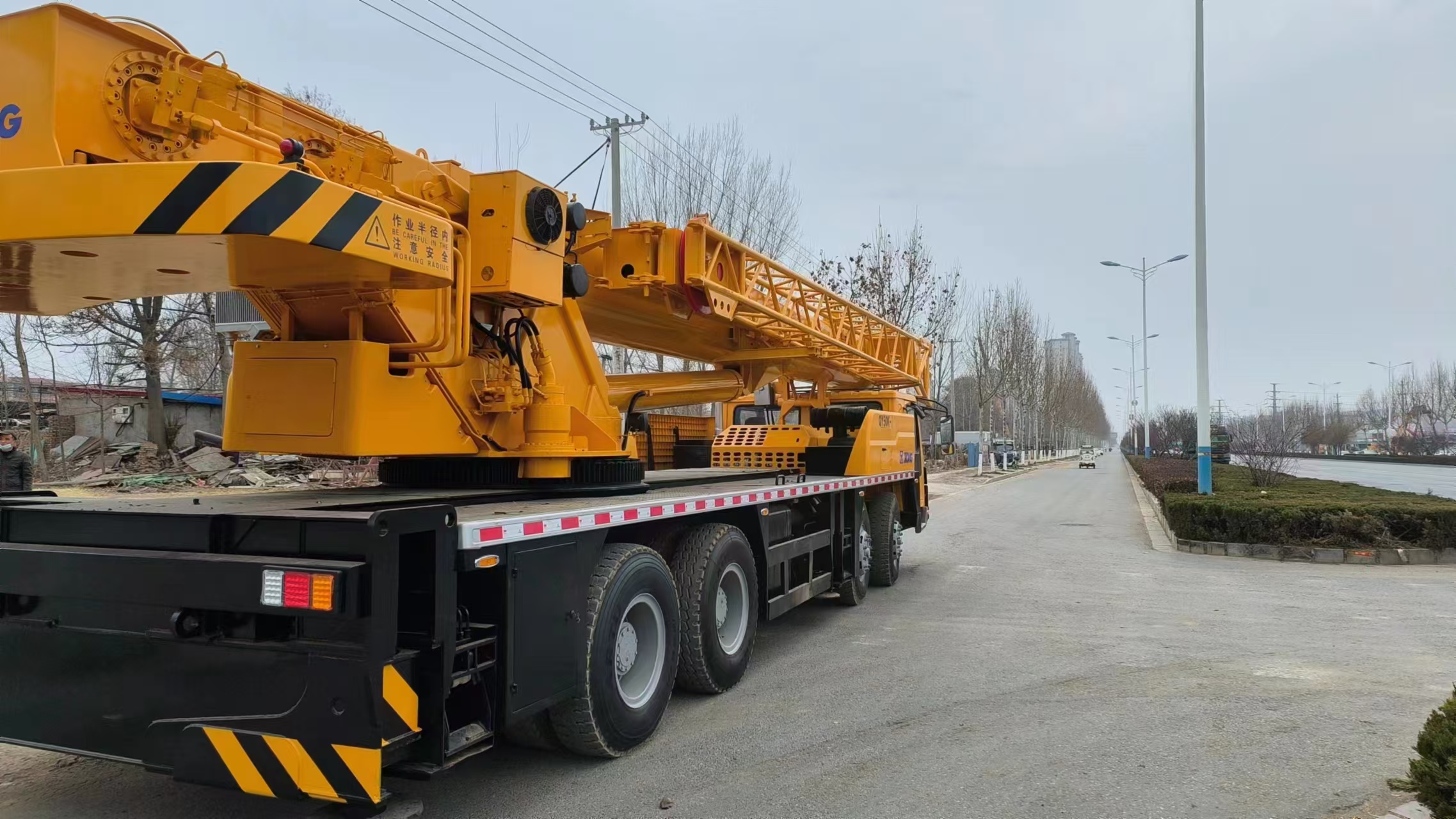 Second-hand XCMG QY50K crane