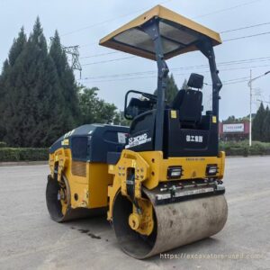 Rolo compactador de rodas duplamente lisas XCMG XMR403 usado - Foto1