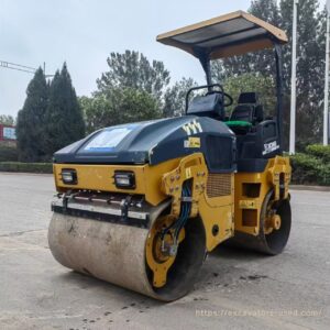 Rodillo compactador de ruedas dobles lisos XCMG XMR403 de segunda mano - Foto3