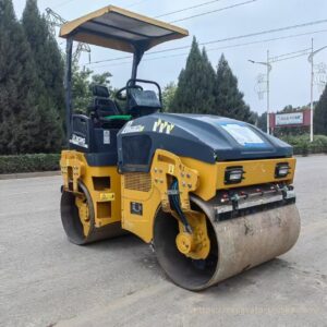 Rodillo compactador de ruedas dobles lisos XCMG XMR403 de segunda mano - Foto 4