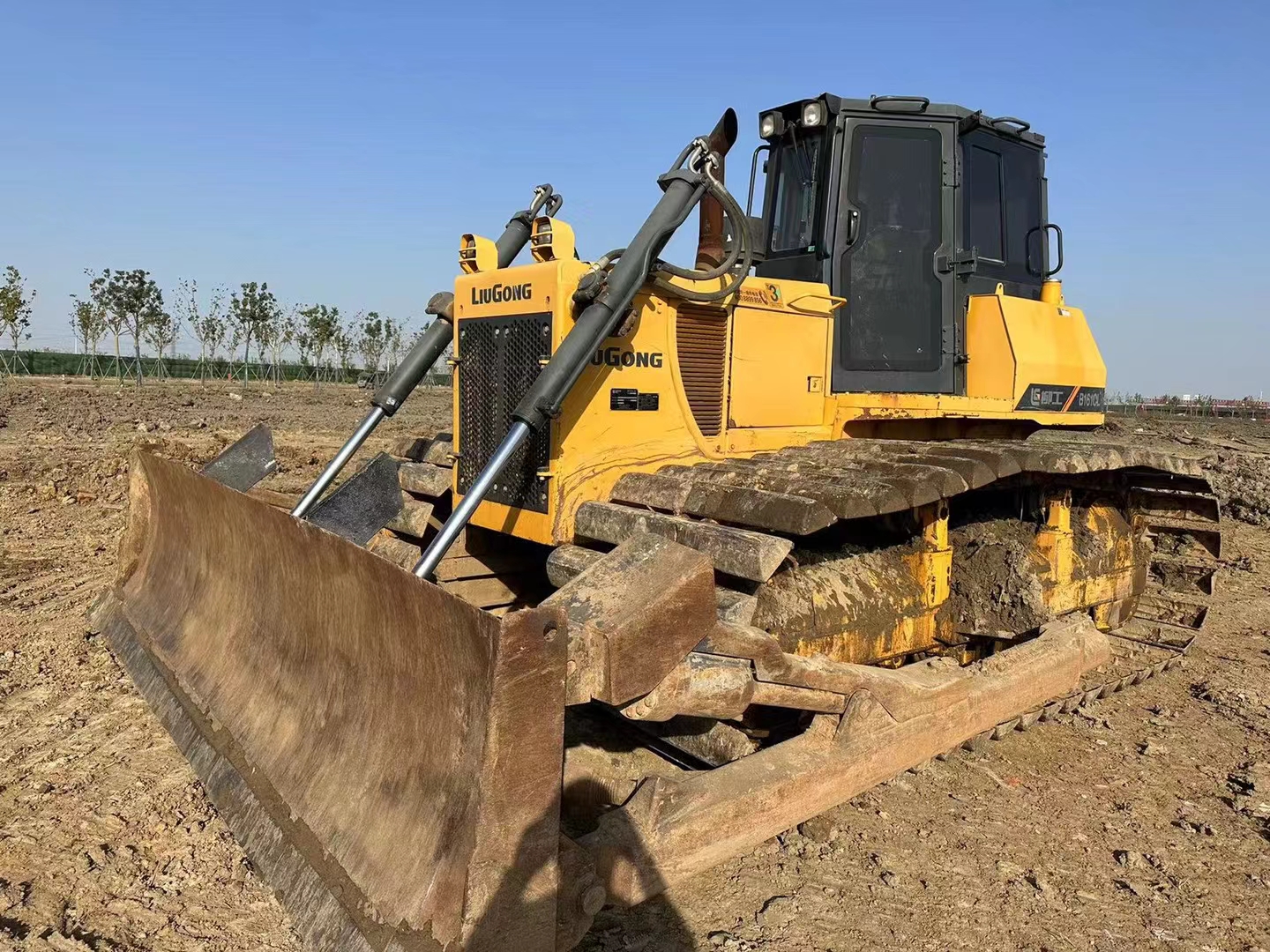 Série de bulldozers usados