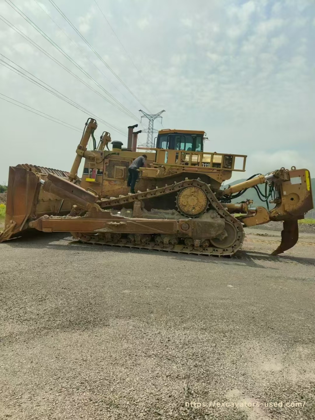 Used Carter D10T bulldozer