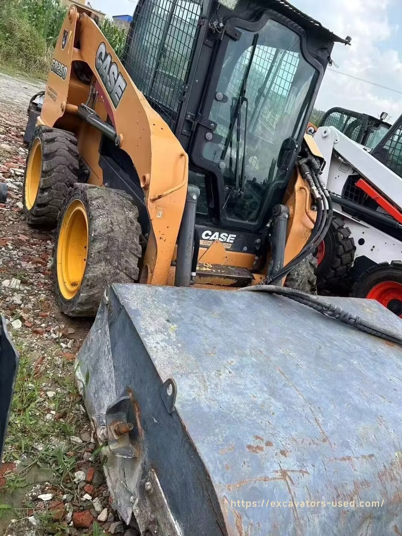 Used Case SR250 skid steer loader