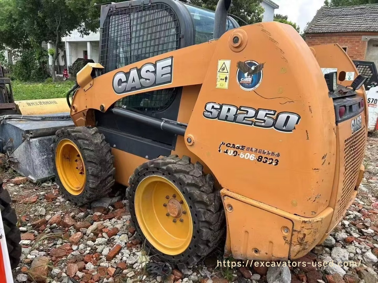 Used Case SR250 skid steer loader