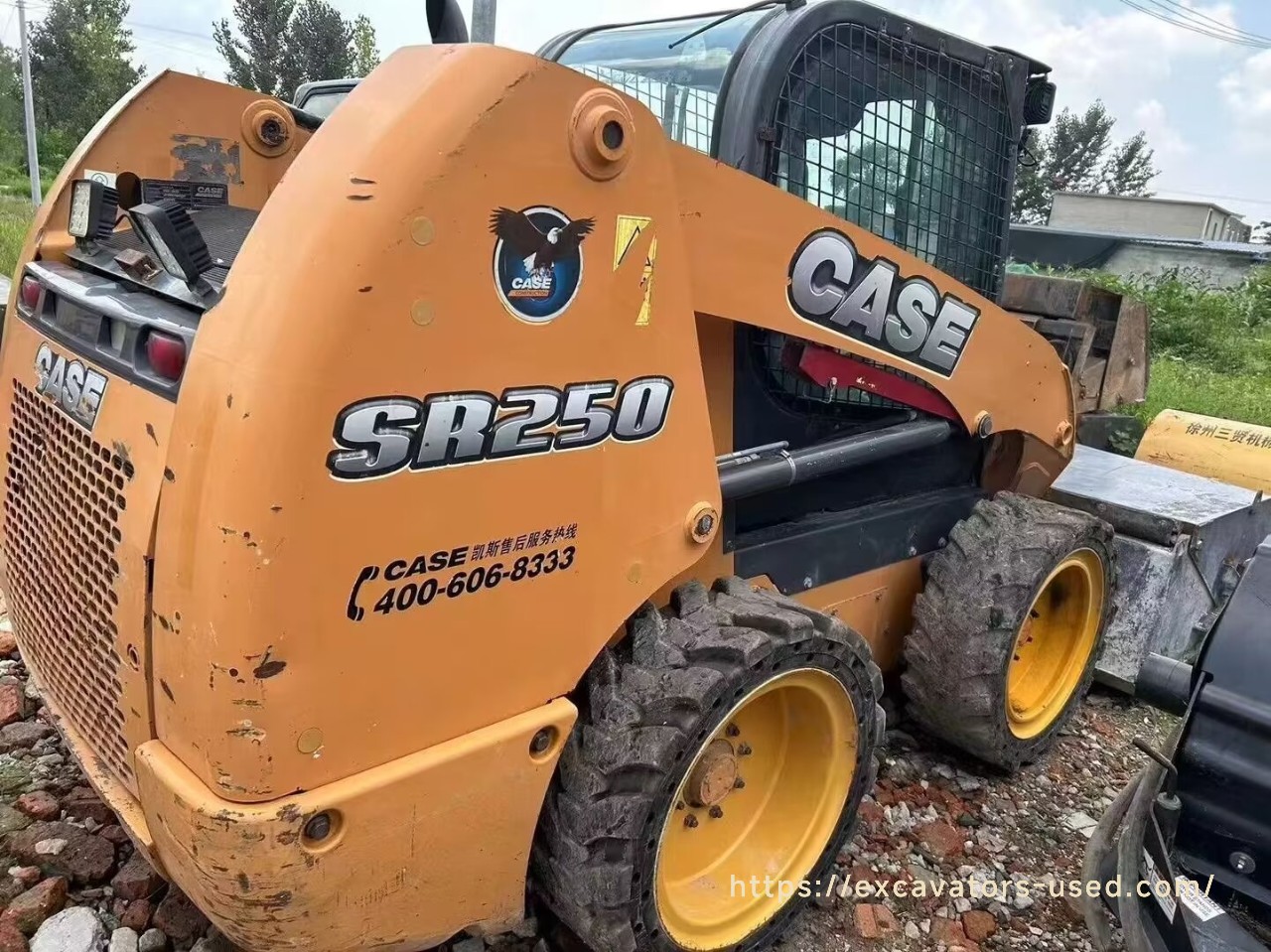 Used Case SR250 skid steer loader