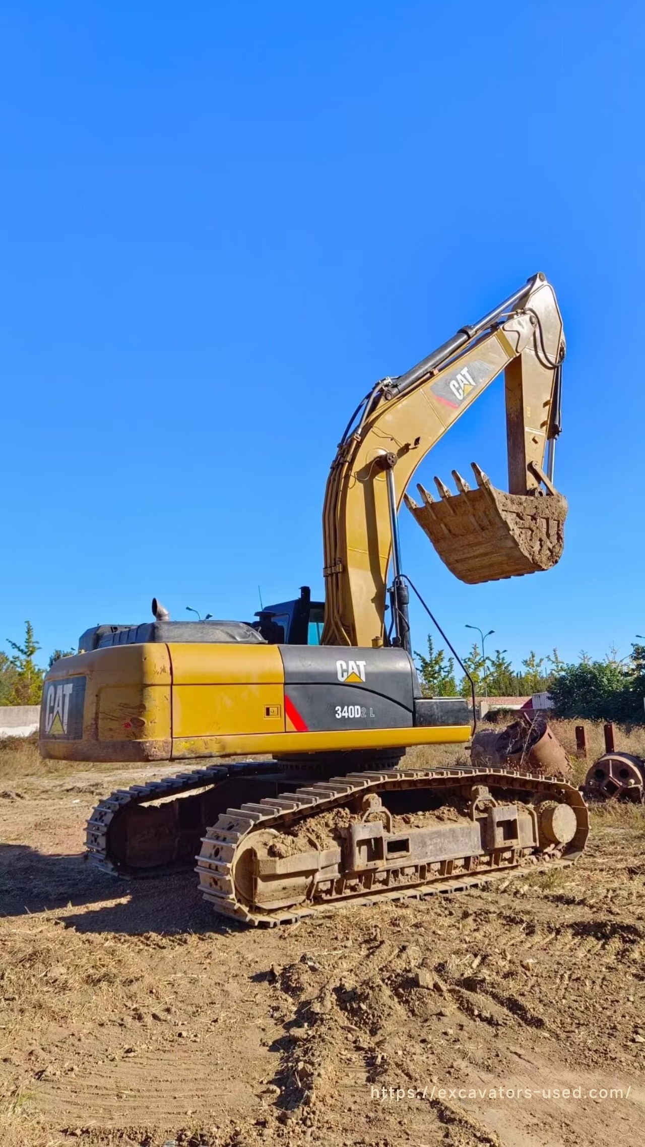 Used Caterpillar 340D2L Excavator