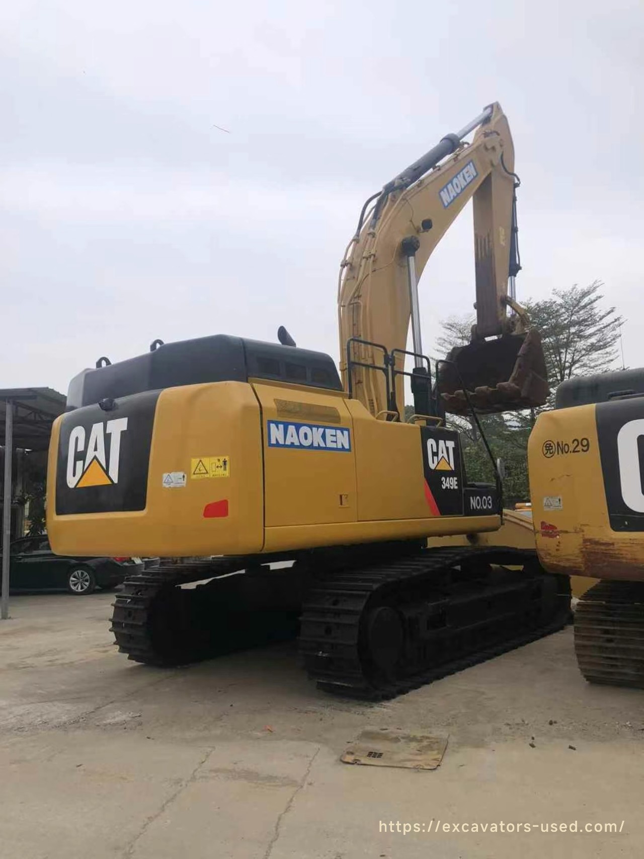 Used Caterpillar 349E Excavator