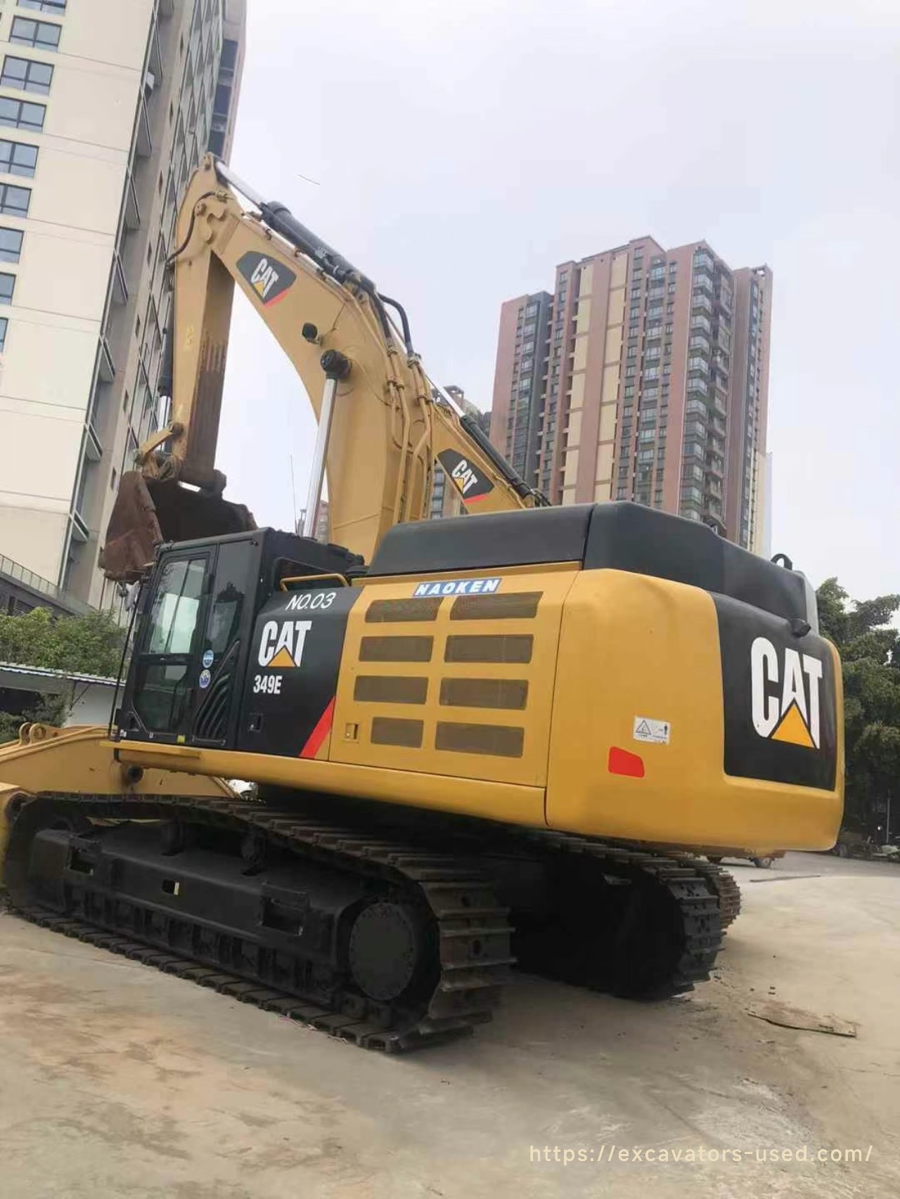 Used Caterpillar 349E Excavator