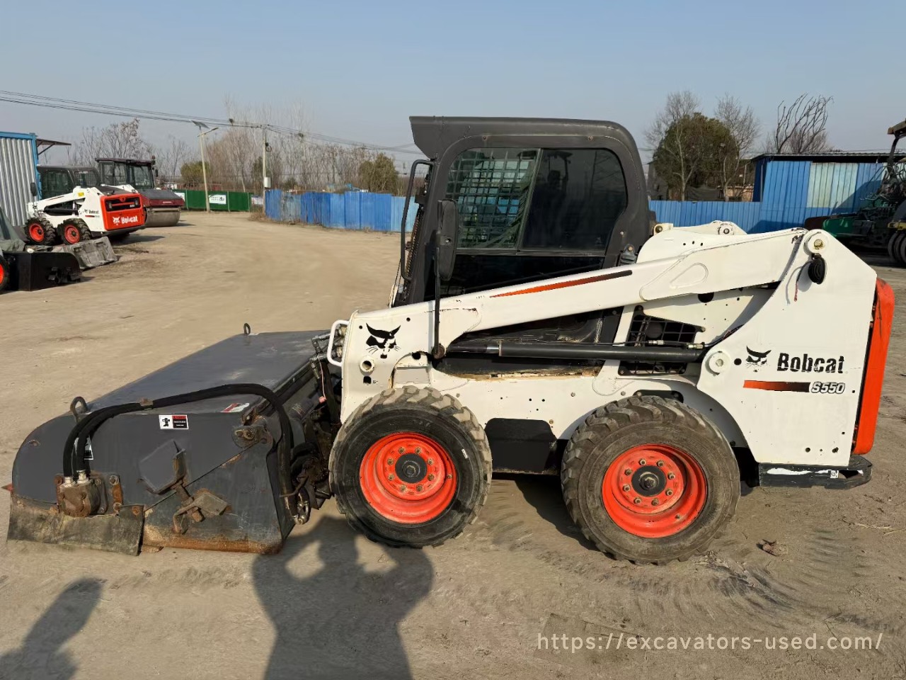 Used Caterpillar S550 skid steer loader