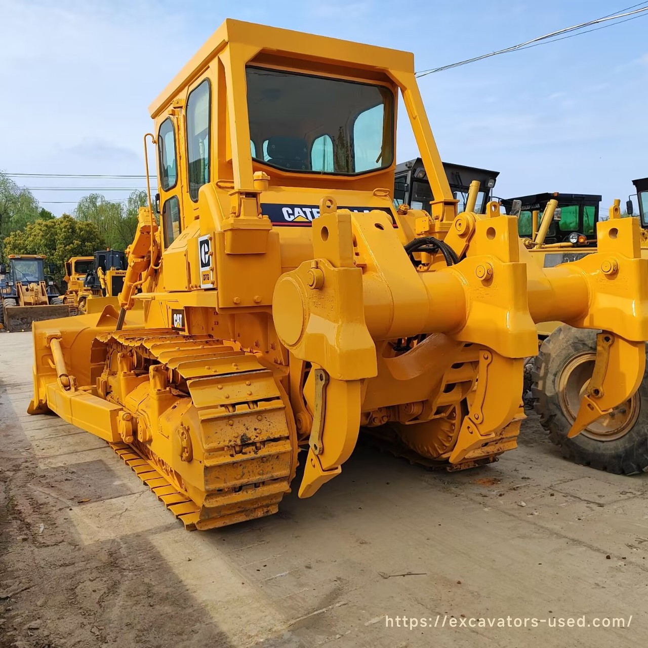 Used D7G bulldozer