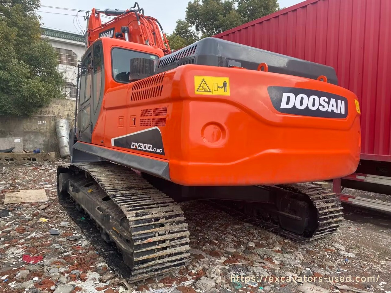 Escavadeira Doosan DX300LC-9C usada