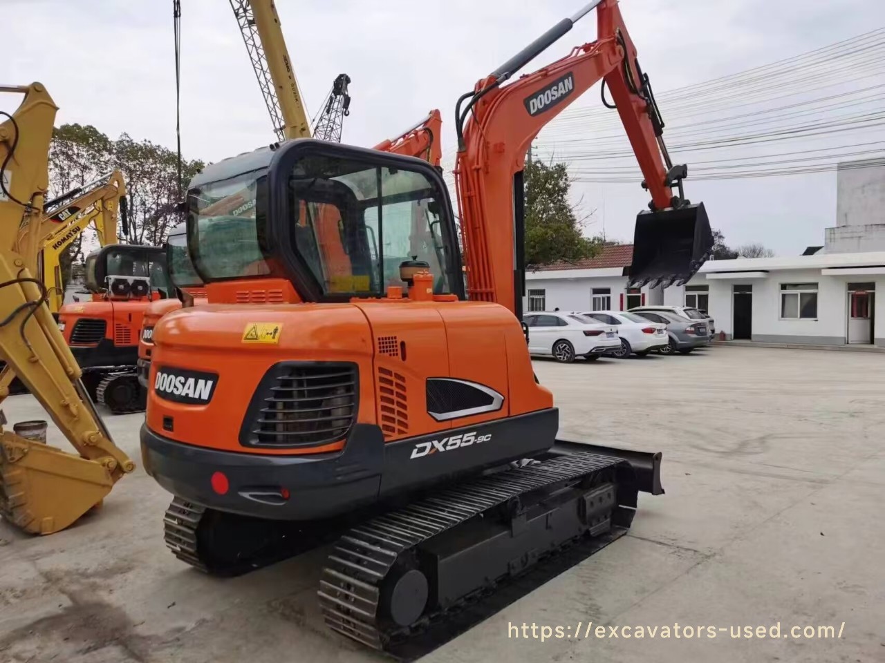 Used Doosan DX55-9C Excavator