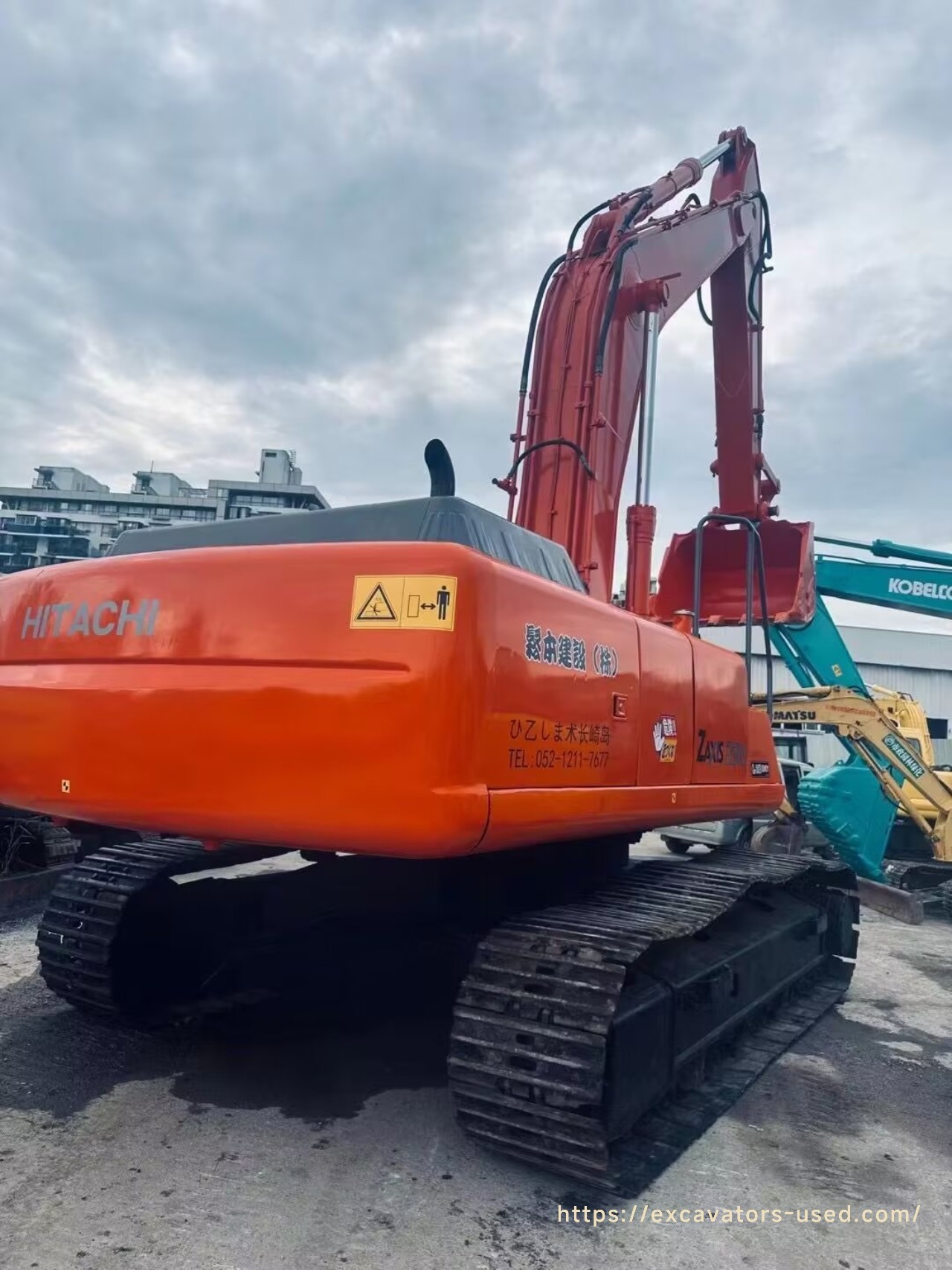 Excavadora Hitachi ZX70 usada