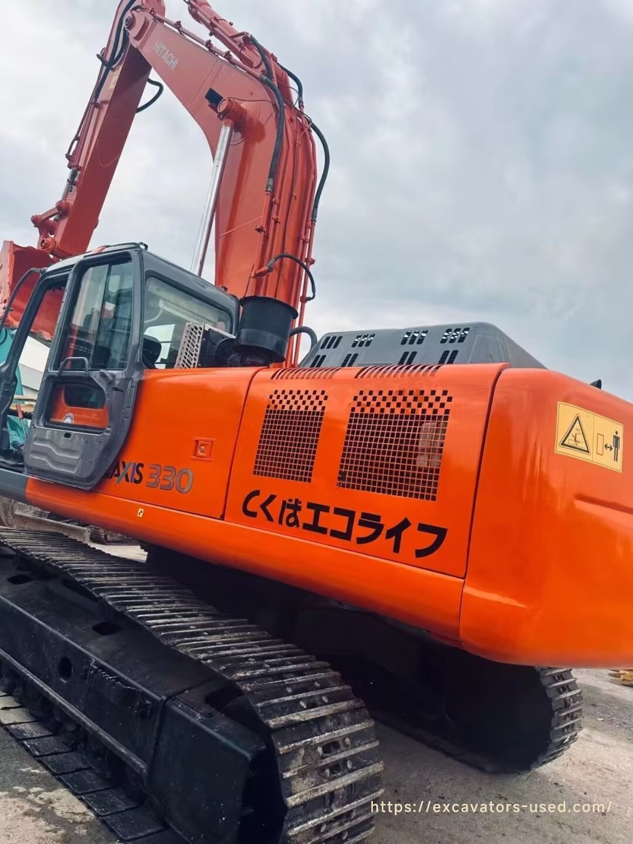 Excavadora Hitachi ZX70 usada