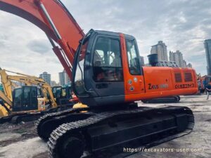 Excavadora Hitachi ZX70 usada - Foto 5