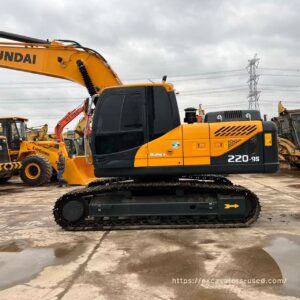 Excavadora de ruedas Hyundai 220-9s usada - Foto 5