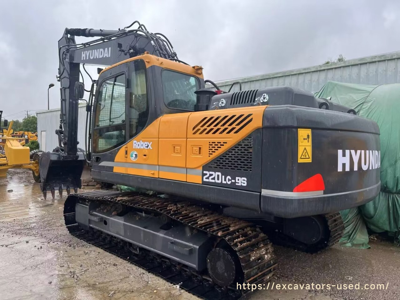 Used Hyundai 220LC -9s Wheeled Excavator