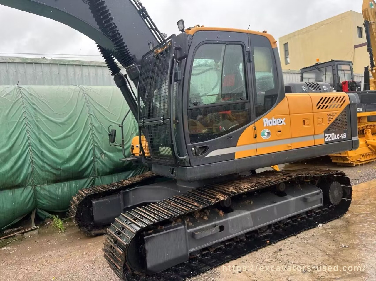 Used Hyundai 220LC -9s Wheeled Excavator