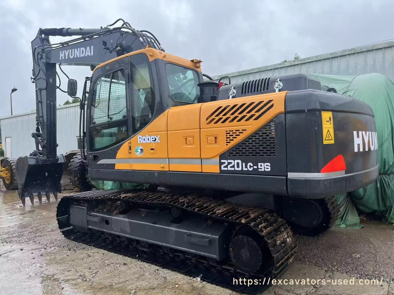 Used Hyundai 220LC -9s Wheeled Excavator