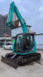 Escavadeira Kobelco SK75SR usada - Foto5