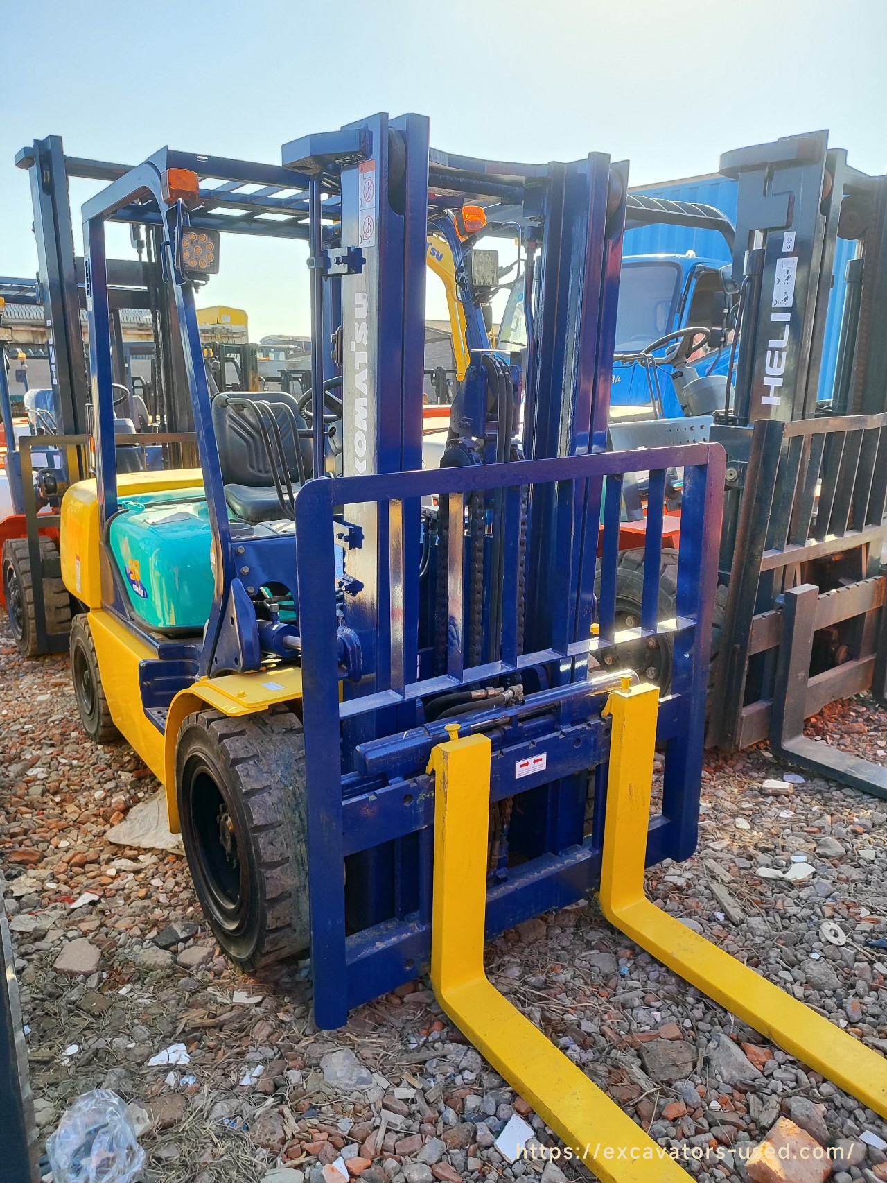 Carretilla elevadora Komatsu de 3 toneladas usada