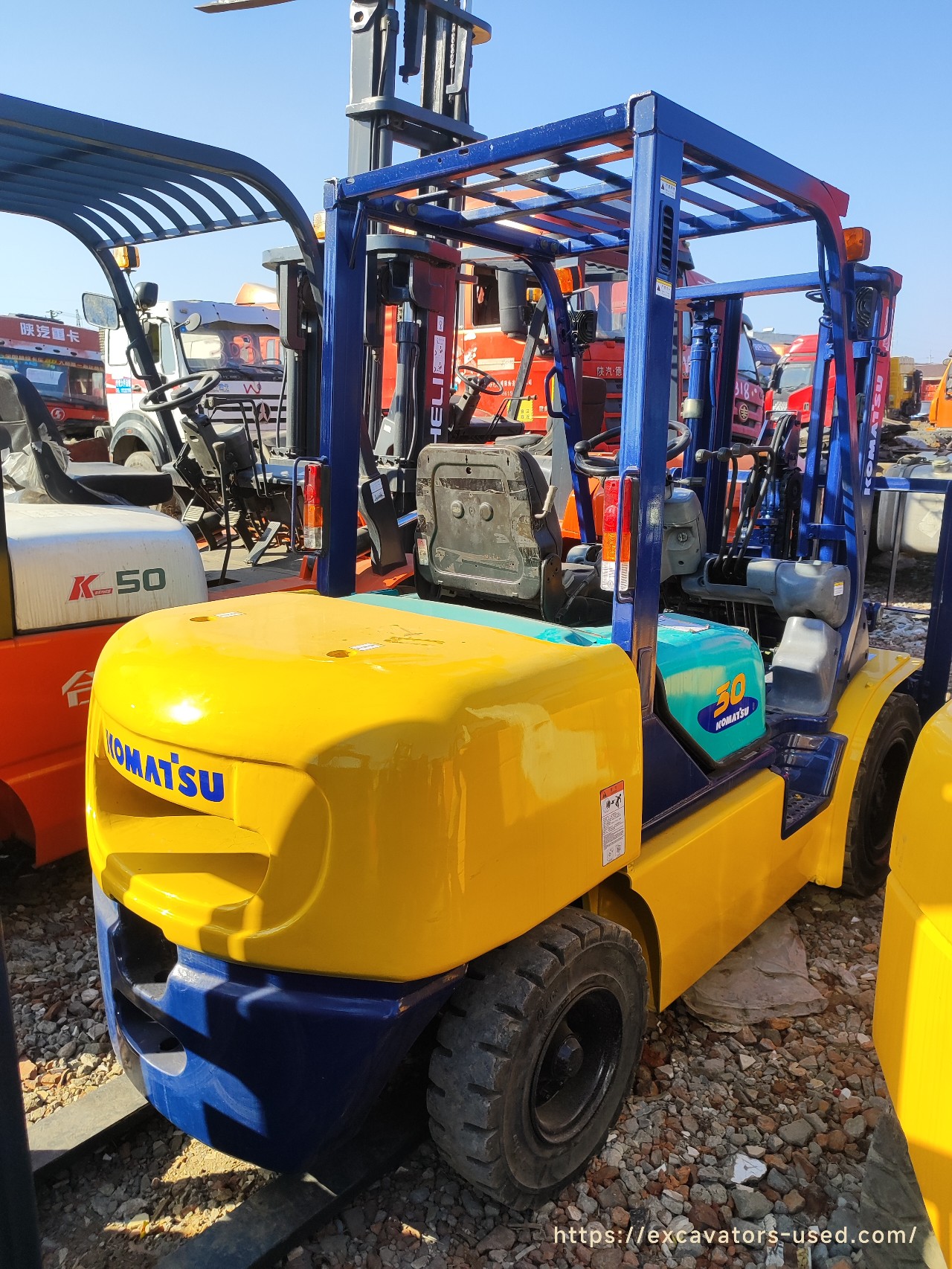 Chariot élévateur Komatsu 3 tonnes d'occasion