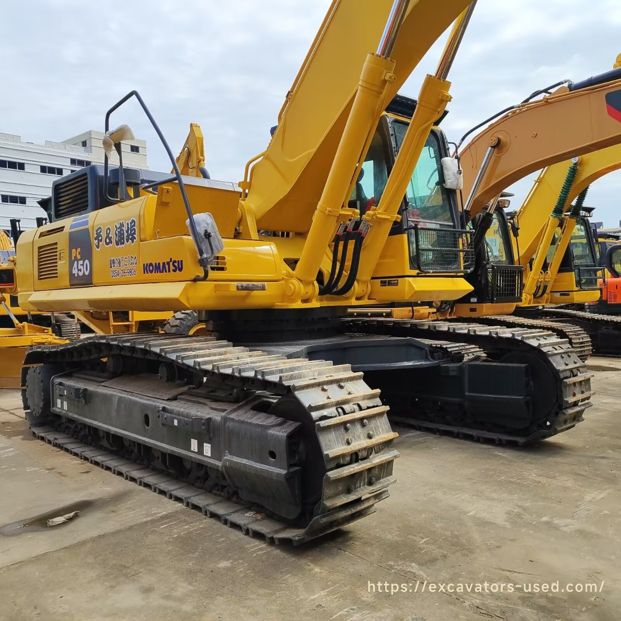 Used Komatsu PC450 Excavator