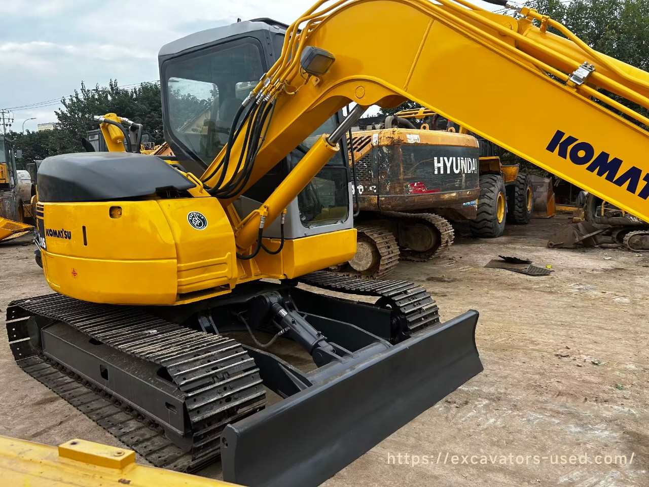 Used Komatsu PC78US Excavator