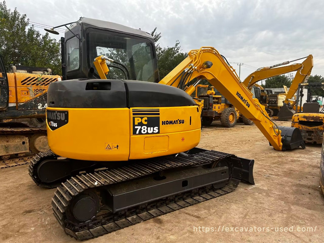 Used Komatsu PC78US Excavator