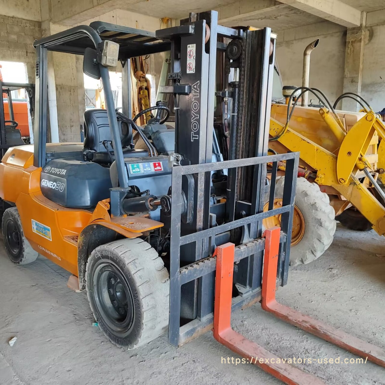 Used Komatsu Toyota Forklift Series