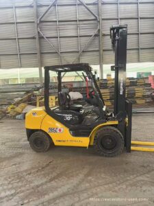 Used Komatsu high mast forklift - Photo3