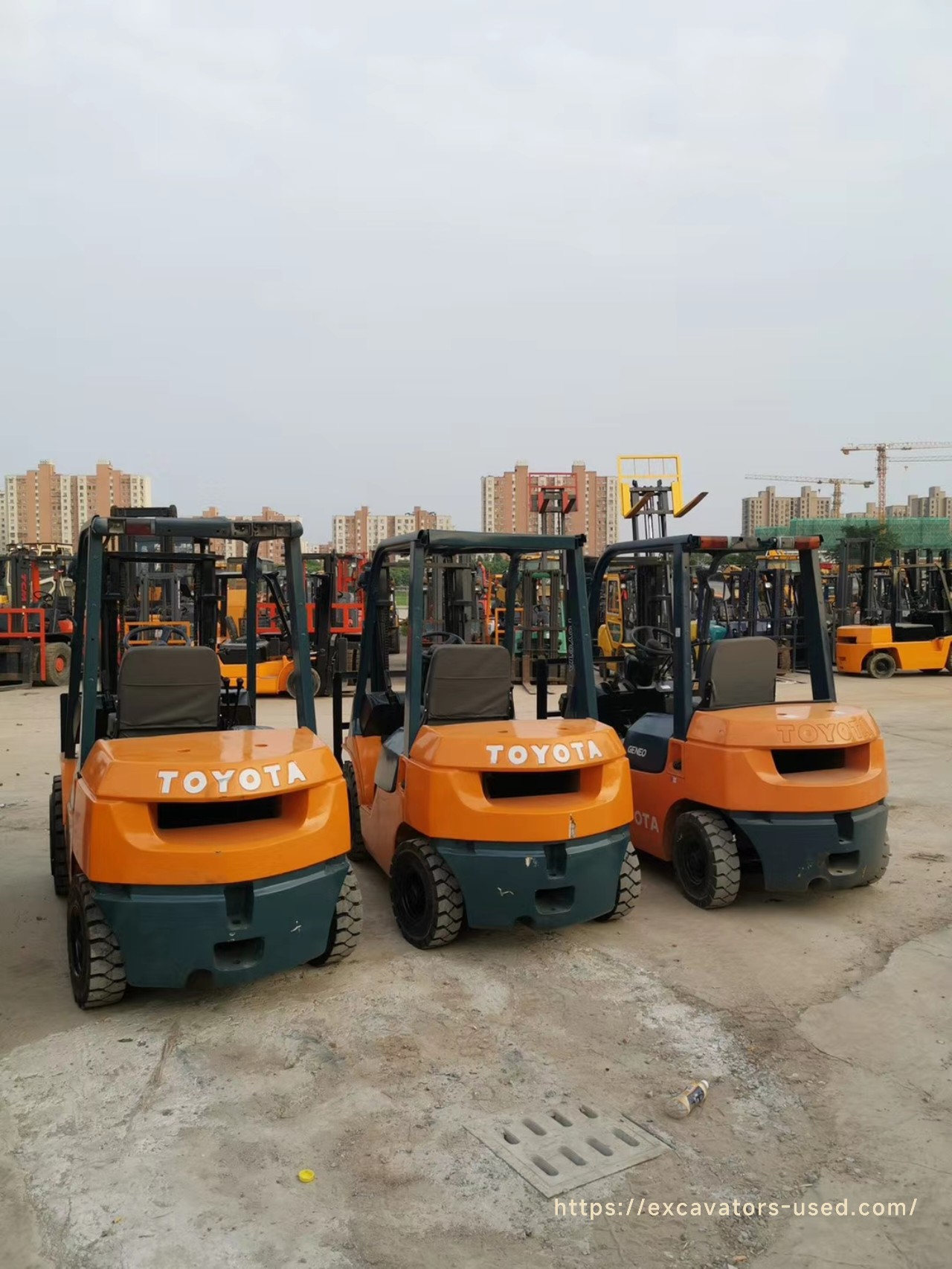 Used Toyota Forklift Series